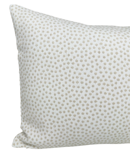 Kravet Spotted Pillow Cover in Tan, 36085-16, Indoor Outdoor Pillows