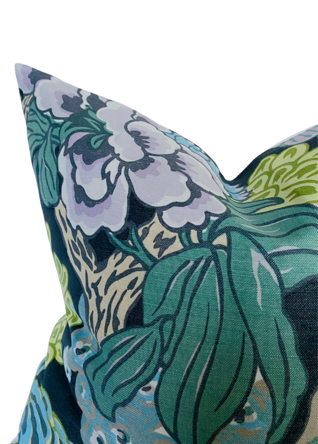 Honshu Pillow Cover in Grey, Thibaut Pillows
