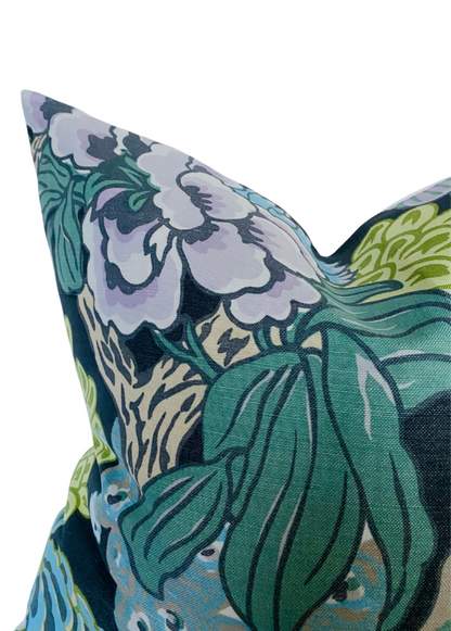 Honshu Pillow Cover in Grey, Thibaut Pillows