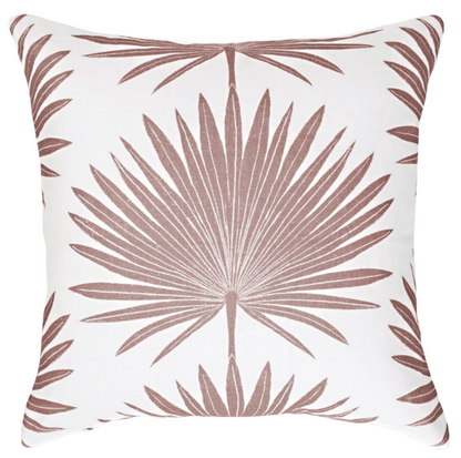 Palmetto Pillow Cover in Lavender, McLaurin + Piercy Textiles