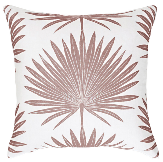 Palmetto Pillow Cover in Lavender, McLaurin + Piercy Textiles