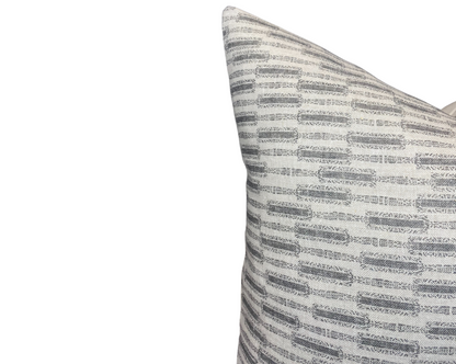 Lacuna Pillow Cover in Kohl, Susan Connor Textiles
