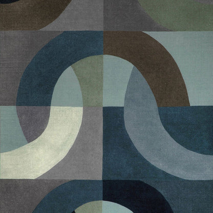 Colonnade Pillow Cover in Indigo, Kelly Wearstler Textiles