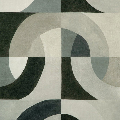 Colonnade Pillow Cover in Onyx, Kelly Wearstler Textiles
