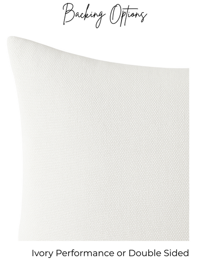 La Jolla Pillow Cover in Verde Green, Schumacher Textiles