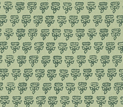 Mimi Pillow Cover in Green, Thibaut Pillows