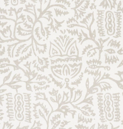 Morris Pillow Cover in Taupe, Schumacher Textiles