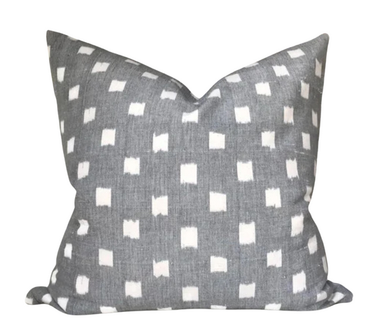 Rex Pillow Cover in Grey