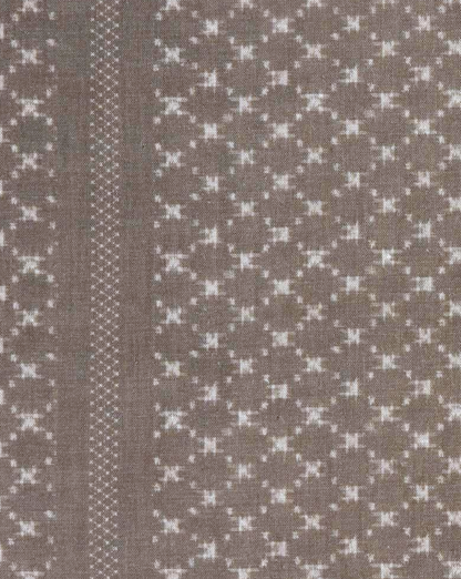 Nagoya Pillow Cover in Earth Grey, McLaurin + Piercy Textiles