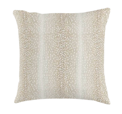 Antelope Pillow Cover in Fawn Brown