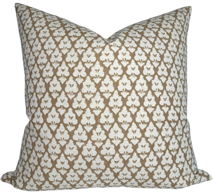 Arboreta Pillow Cover in Brown, Thibaut Pillows