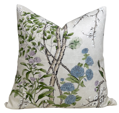 Katsura Pillow Cover in Lavender, Thibaut Pillows