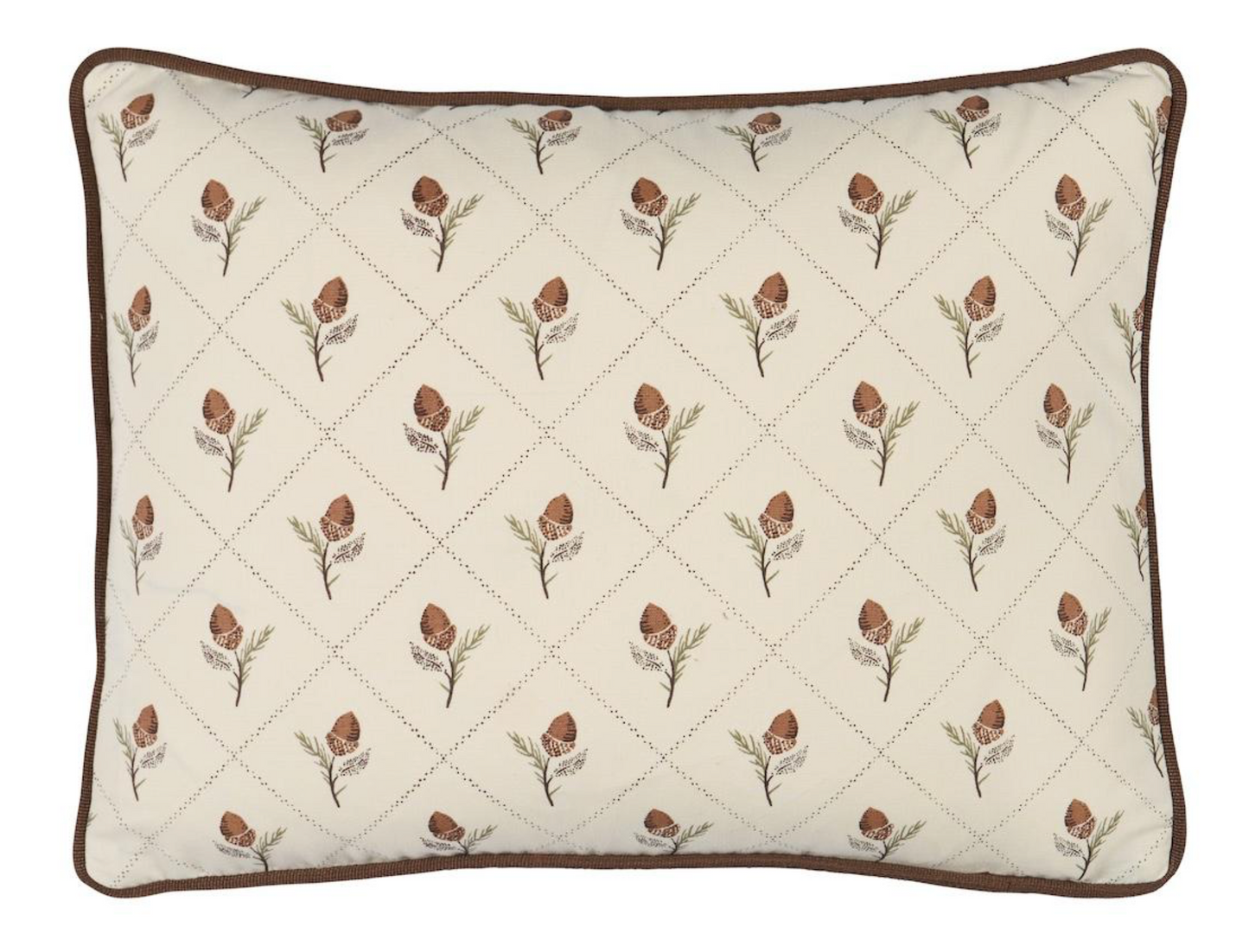 Holden Hand Pillow Cover in Cream, Schumacher Textiles