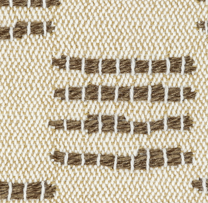 Stroll Pillow Cover in Ivory Brown, Kelly Wearstler Textiles