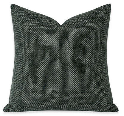 Janas Pillow Cover in Green, Designer Pillows