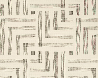Pastiche Pillow Cover in Chalk Jet, Kelly Wearstler Textiles