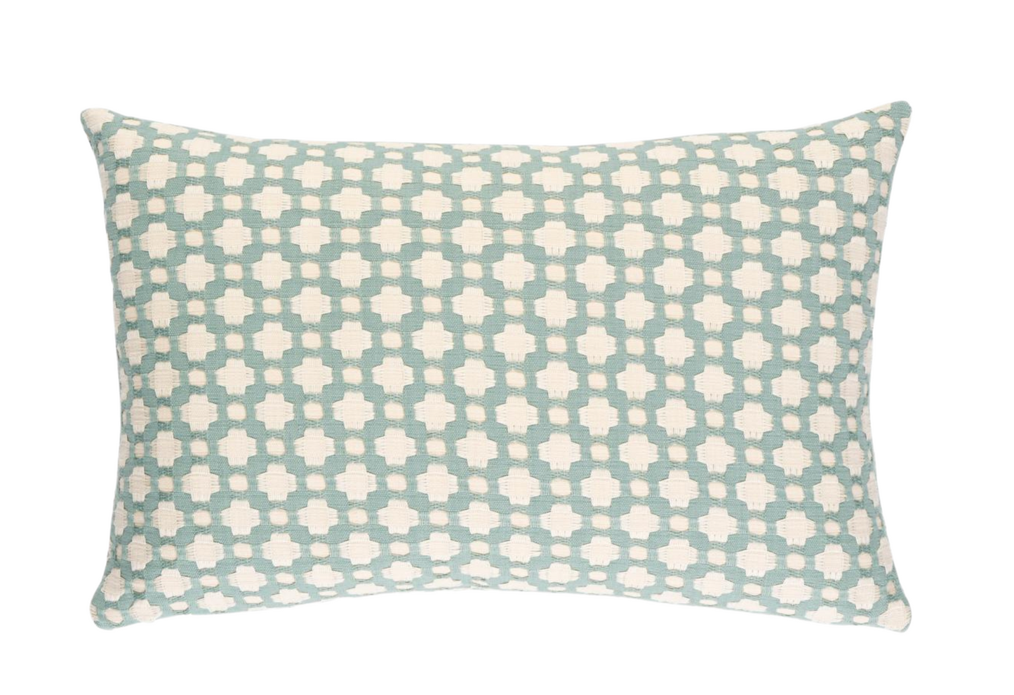 Betwixt Pillow Cover in Water, Schumacher Textiles