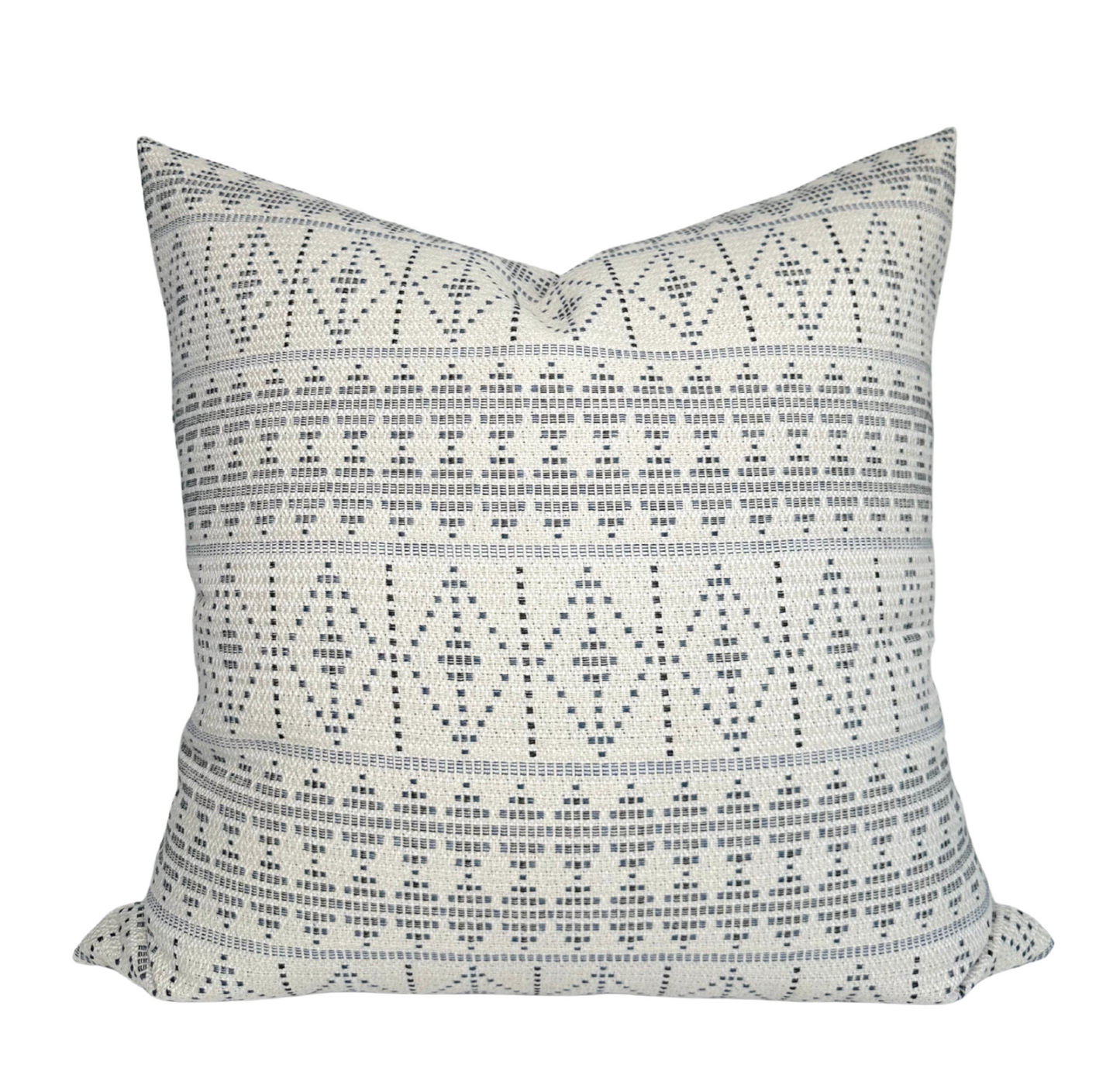 Souk Pillow Cover in Onyx Indigo, Indoor Outdoor Pillows, Peter Dunham Textiles