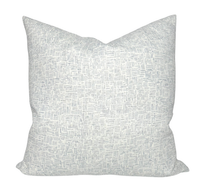 ETCH Pillow Cover in Dove Grey