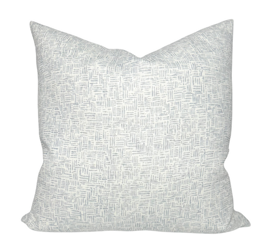 ETCH Pillow Cover in Dove Grey