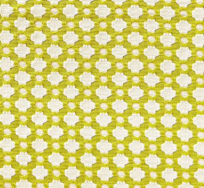 Betwixt Pillow Cover in Chartreuse, Schumacher Textiles