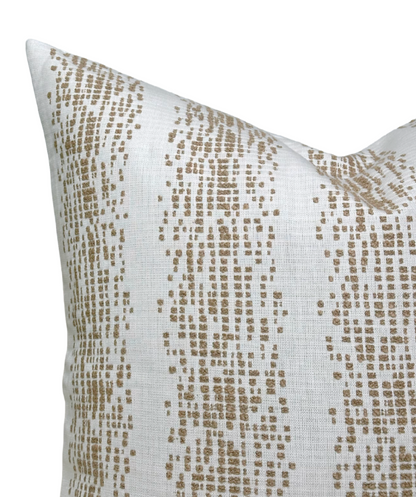 Balboa Pillow Cover in Fawn Brown, Kelly Wearstler Textiles