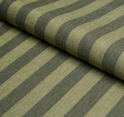 Hanson Stripe Pillow Cover in Green, Schumacher Textiles