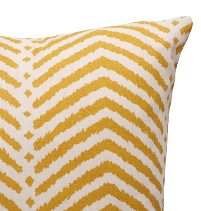 La Jolla Pillow Cover in Marigold, Schumacher Textiles
