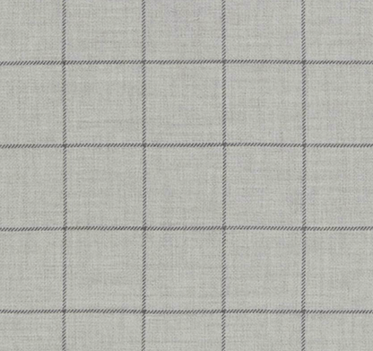 Bancroft Wool Pillow Cover in Fog Grey, Schumacher Textiles