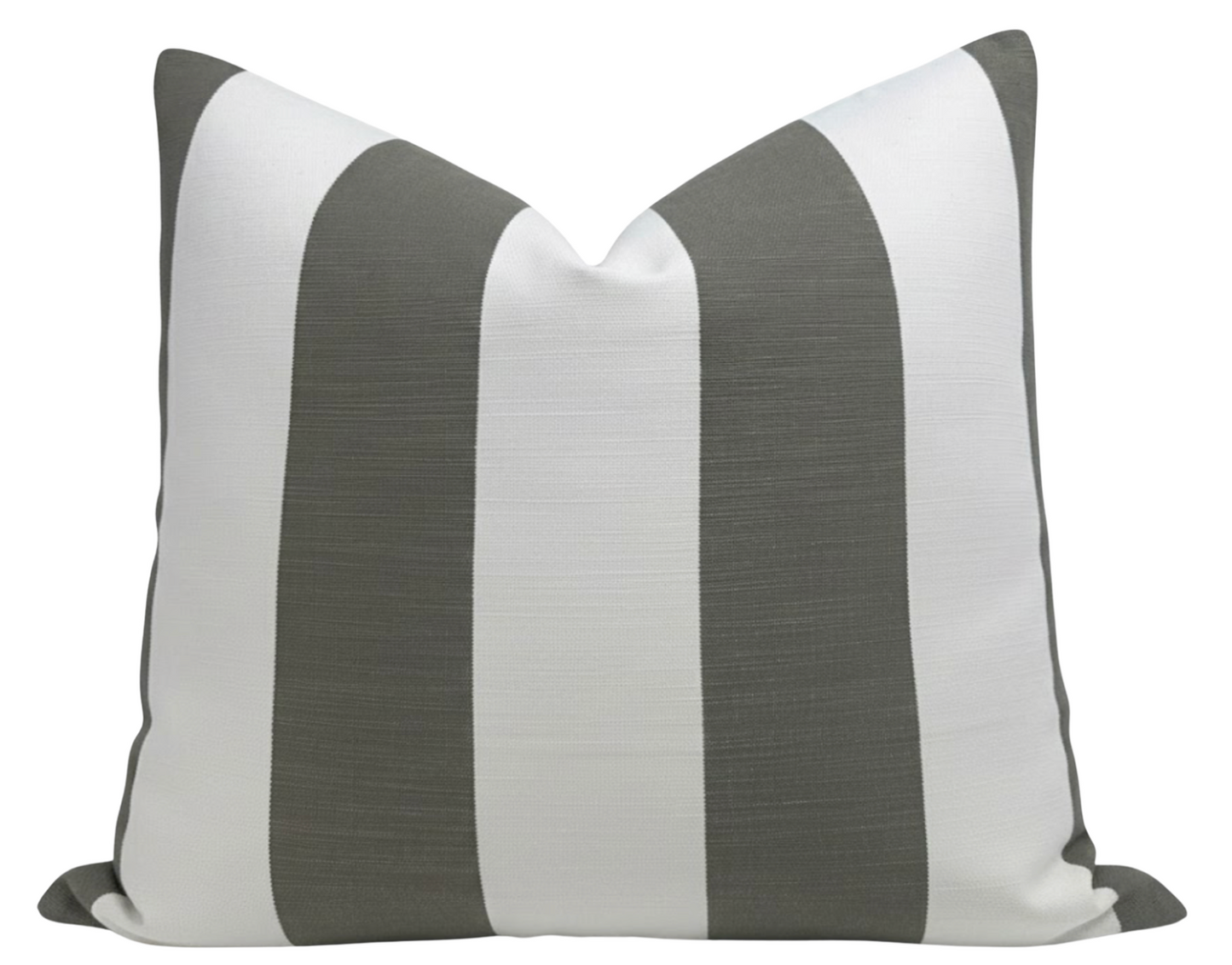 Go To Stripe Pillow Cover in Olive, Perennials Textiles