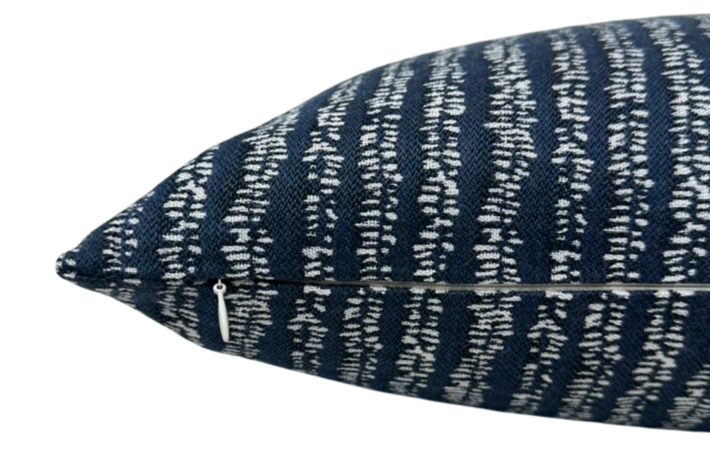 Yoko Woven Pillow Cover in Atlantic Blue, Walter G Textiles