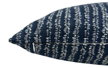 Yoko Woven Pillow Cover in Atlantic Blue, Walter G Textiles