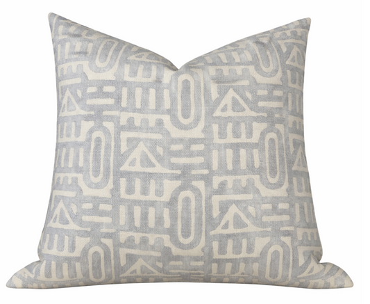 Keystone Pillow Cover in Fennel Grey