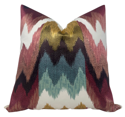Kamut Pillow Cover in Summer, Thibaut Pillows