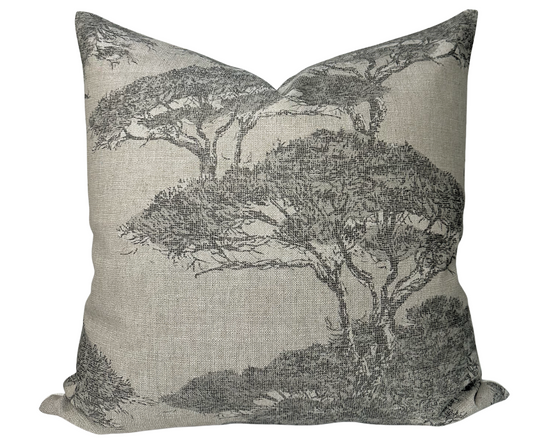 Torrey Pines Pillow Cover in Beige, Thibaut Pillows