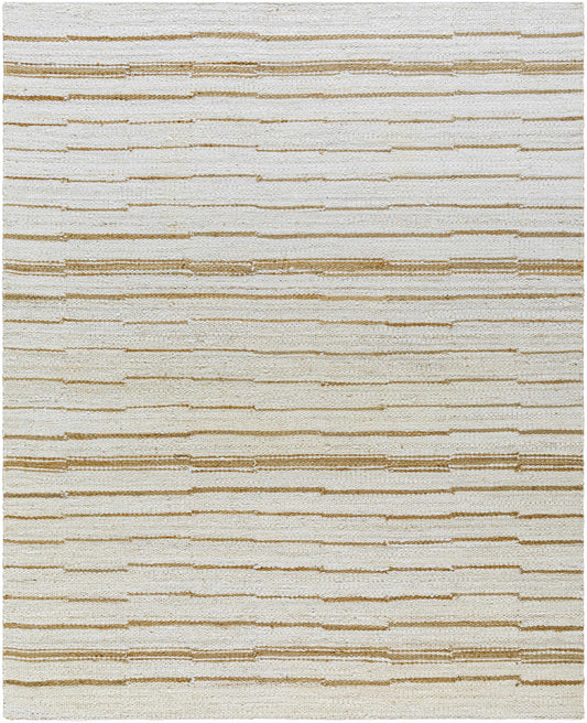 Tivon Broken-Striped Jute Rug