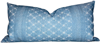 Nagoya Pillow Cover in Azure, McLaurin + Piercy Textiles