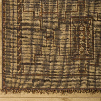 Batya Jute & Leather Rug - Clearance