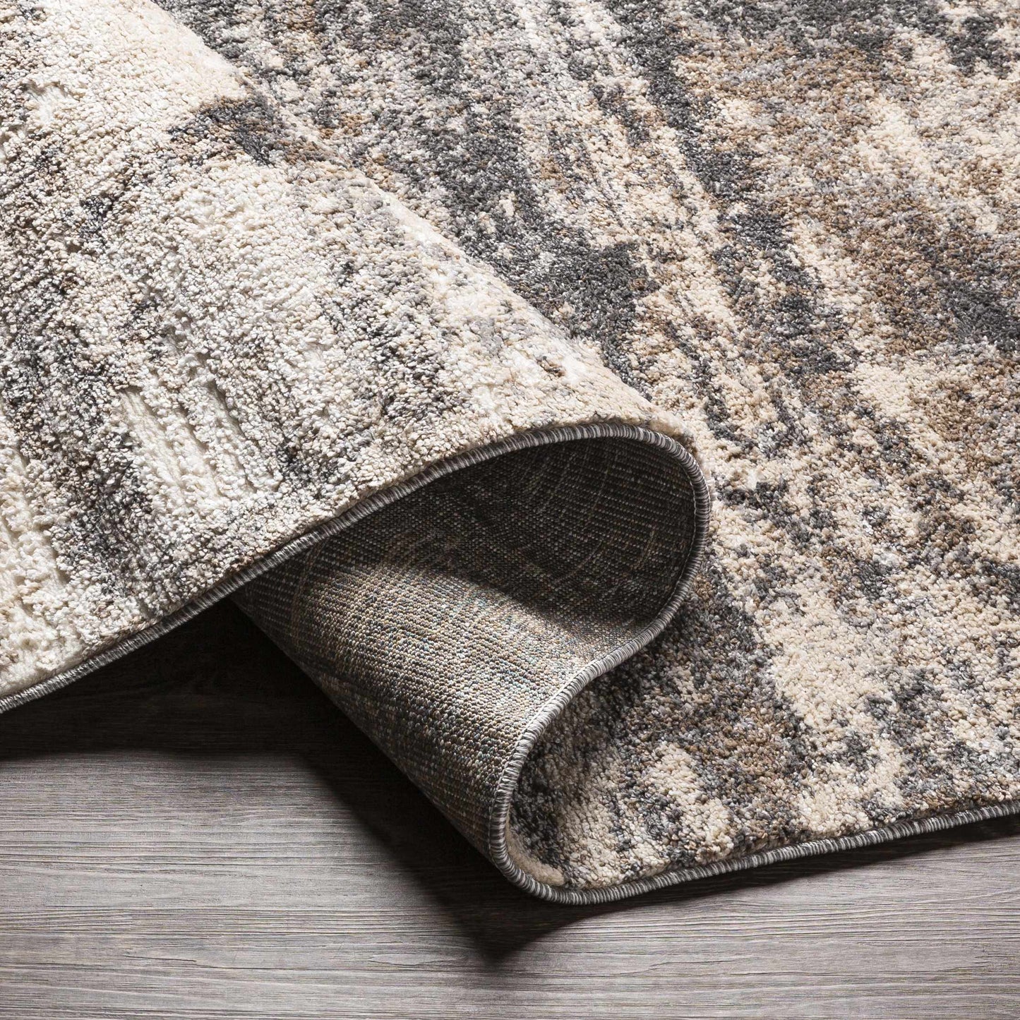 Clontarf Luxe Charcoal Area Rug