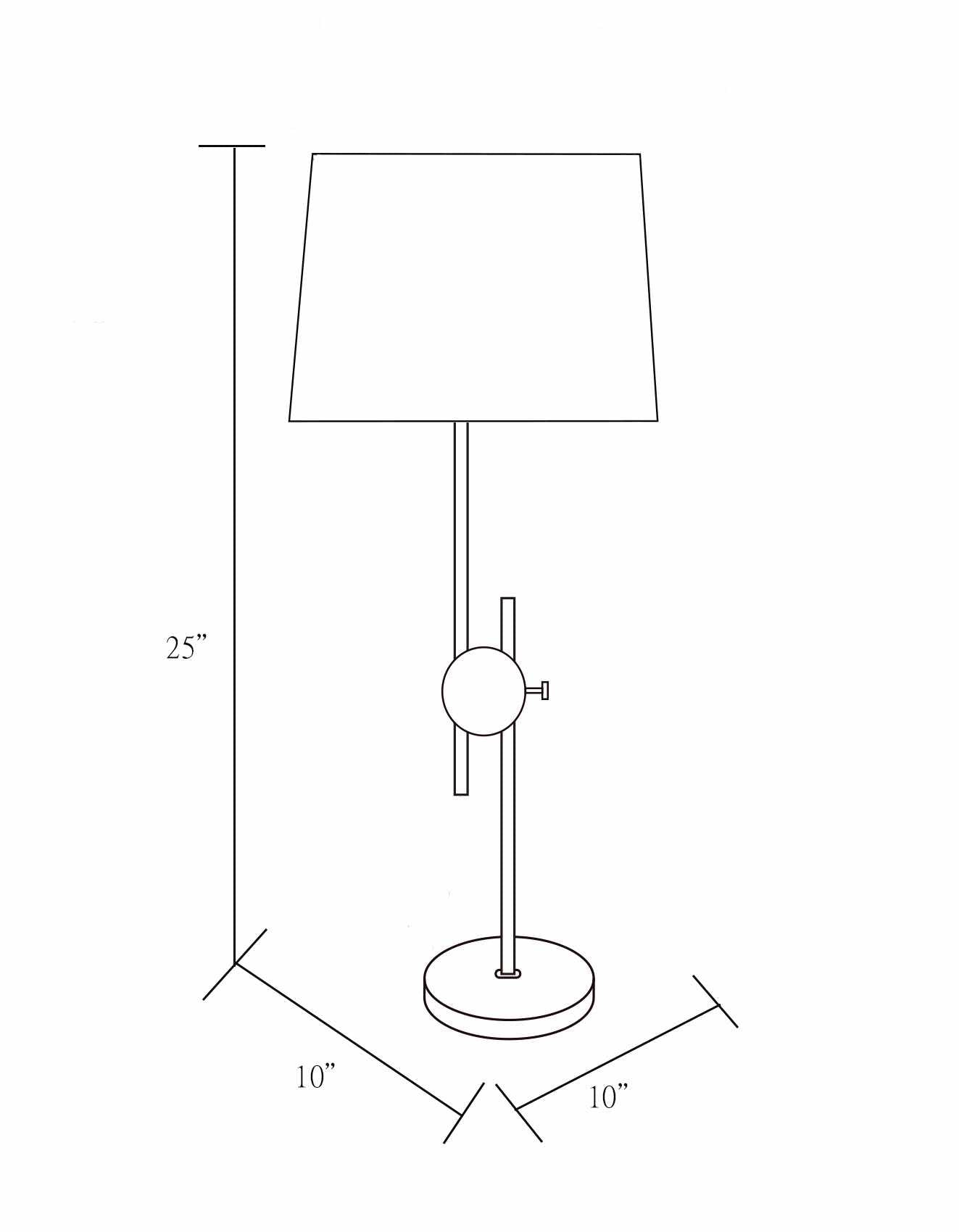 Depue Table Lamp - Clearance