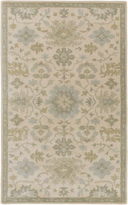 Hazen 1197 Hand Tufted Light Beige Wool Rug