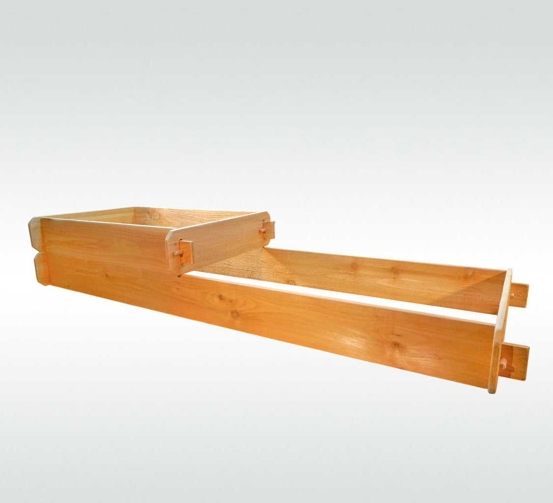 Timberlane Gardens Raised Garden Bed Kit 2 Tiered (2x3 2x6) Select Cedar
