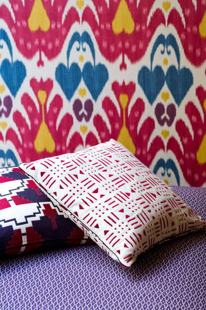 Bamako Pillow Cover in Graseille, Decorative Pillows