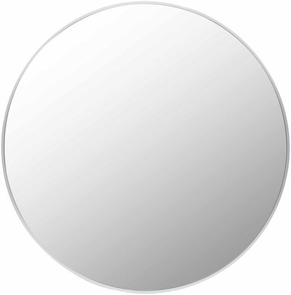 Pontalina Round White Mirror - Clearance