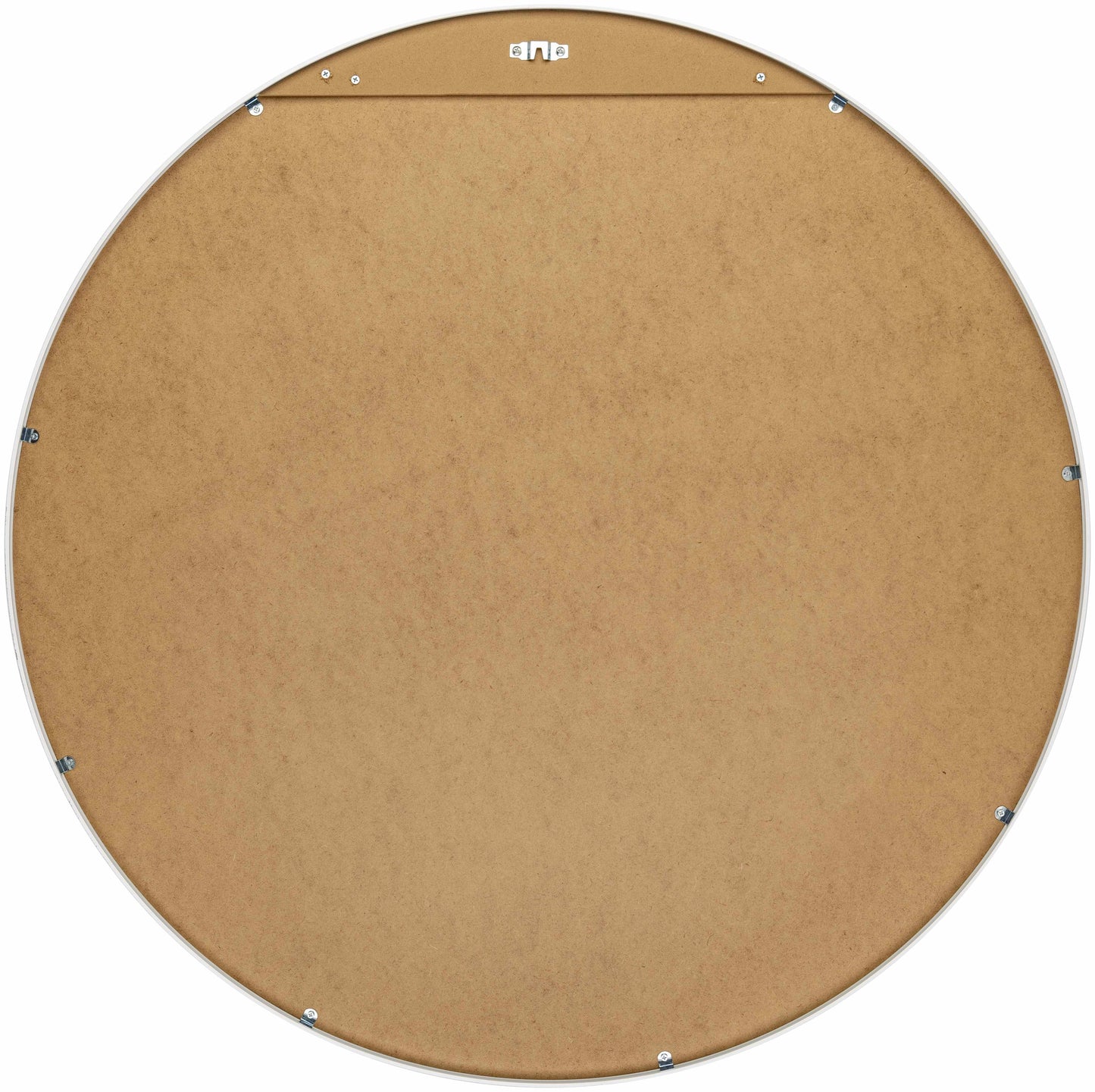 Pontalina Round White Mirror - Clearance