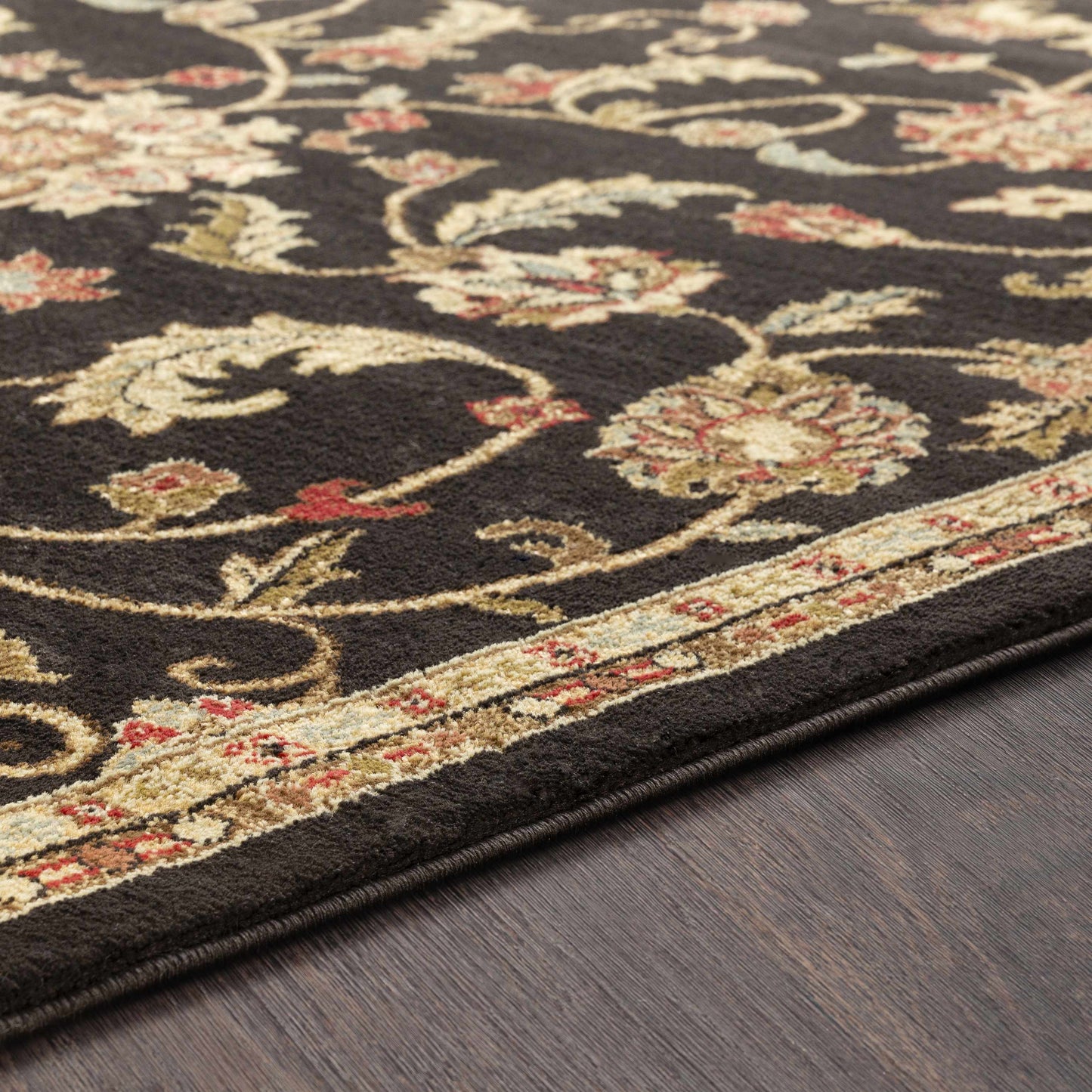 Salona Luxe Black Rug