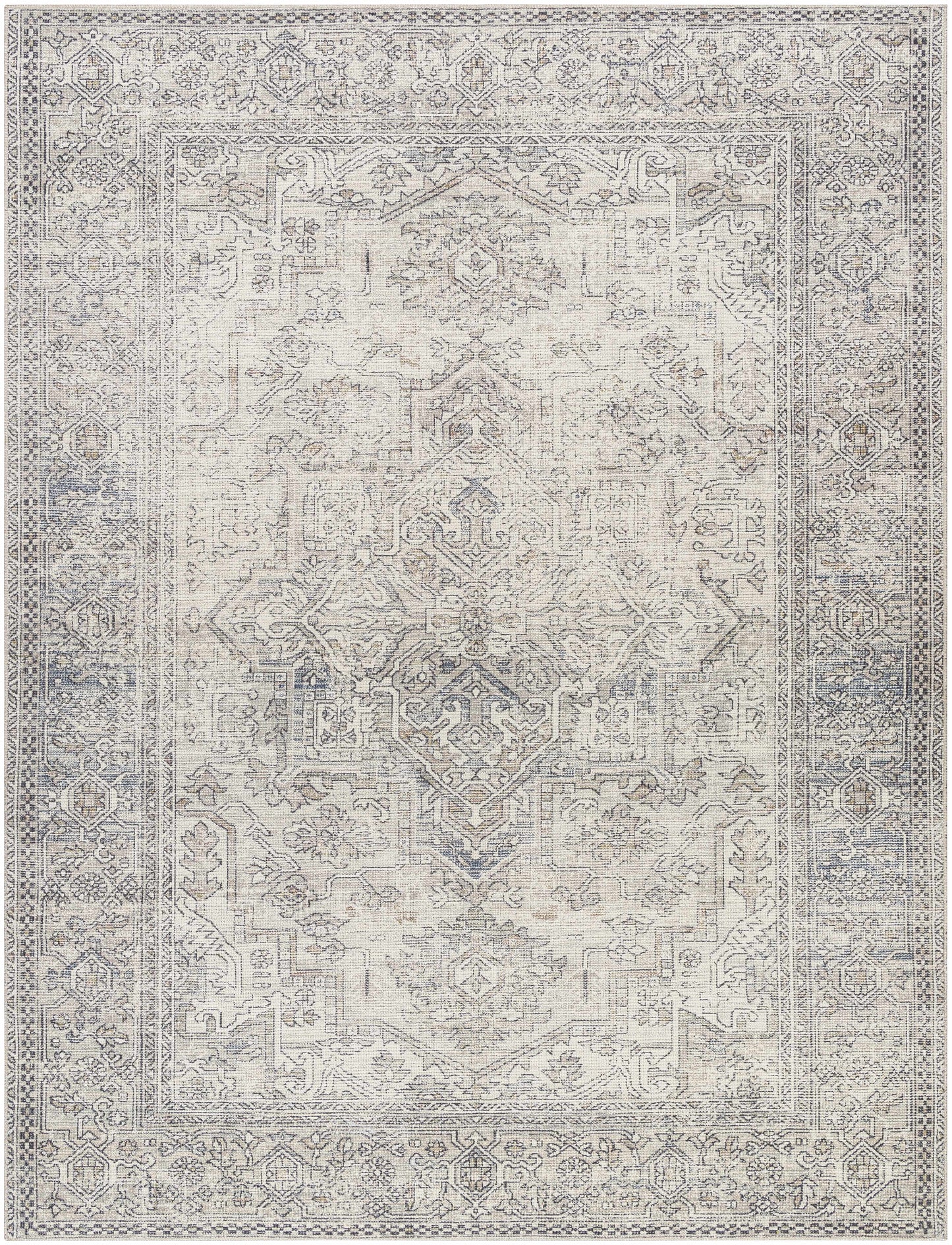 Margot Medallion Light Gray - Livabliss x Becki Owens