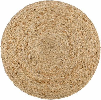 Tagaytay Natural Wood Stool Ottoman - Clearance