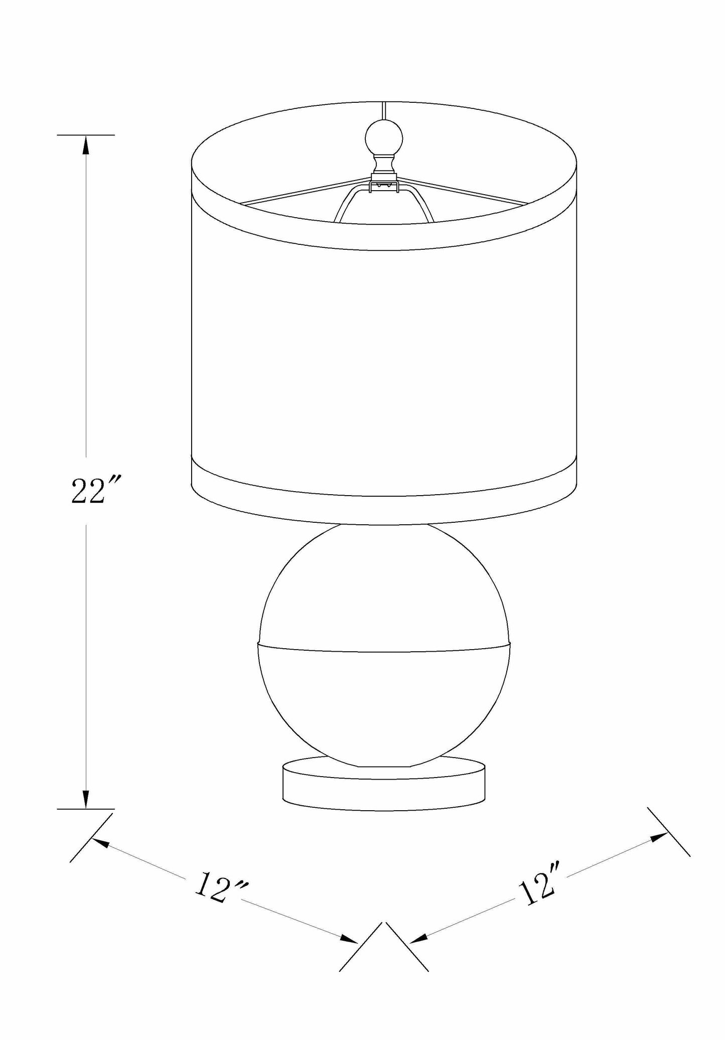Tigtabon Table Lamp - Clearance